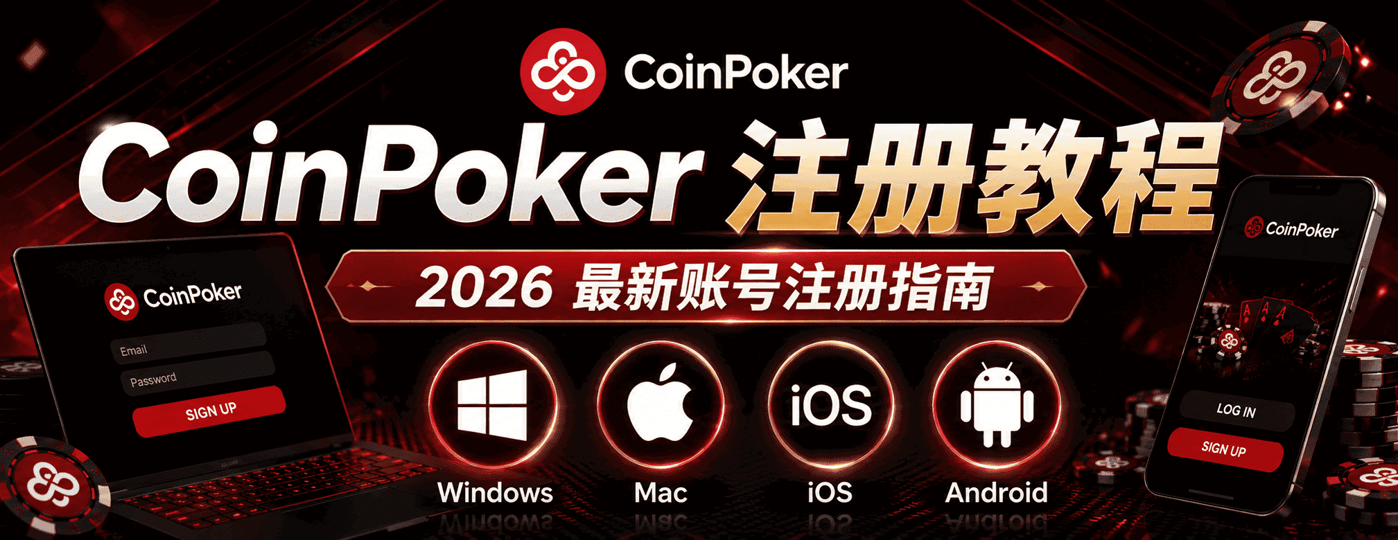 CoinPoker注册教程